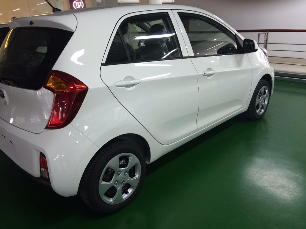 Kia Morning EX 2018 - Bán Kia Morning Morning EX năm sản xuất 2018, màu trắng, giá 299tr