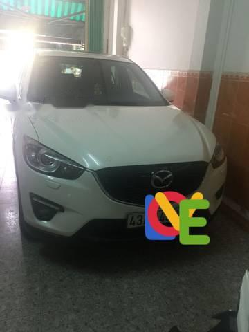 Mazda CX 5 2015 - Cần bán Mazda CX 5 sản xuất 2015, màu trắng giá cạnh tranh