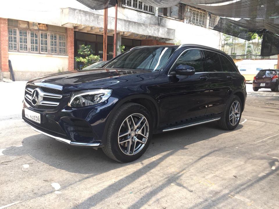 Mercedes-Benz GLC-Class GLC300 AMG 2016 - Bán Mercedes GLC300 AMG 2016 xanh Cavansite có bóng hơi nâng hạ gầm