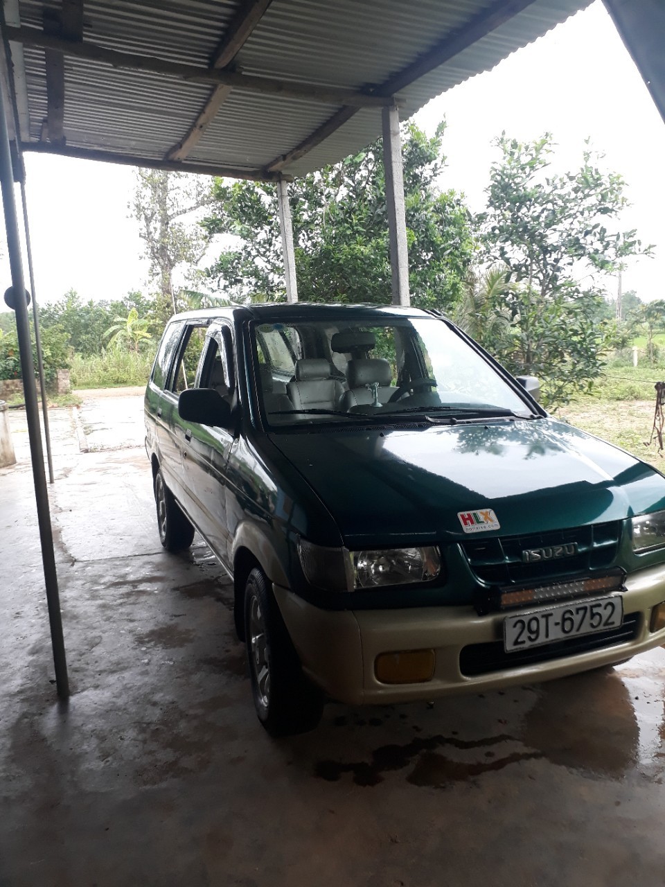 Isuzu Hi lander 2003 - Bán ô tô Isuzu Hi lander máy diesel đời 2003, màu xanh - ghi