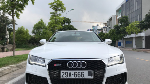 Audi A7 Sportback 3.0 TFSI Quattro  2012 - Bán lại xe Audi A7 Sportback 3.0 TFSI Quattro 2012, màu trắng, nhập khẩu