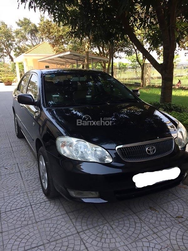 Toyota Corolla altis G 2004 - Bán xe Toyota Corolla Altis G sản xuất năm 2004, màu đen, nhập khẩu nguyên chiếc