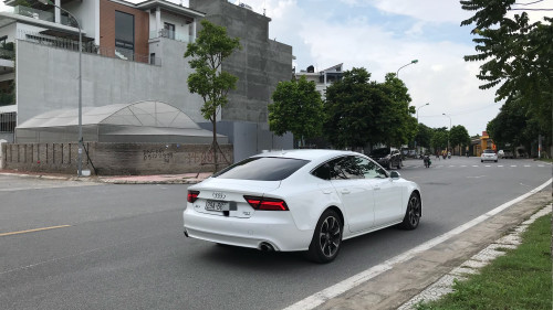 Audi A7 Sportback 3.0 TFSI Quattro  2012 - Bán lại xe Audi A7 Sportback 3.0 TFSI Quattro 2012, màu trắng, nhập khẩu