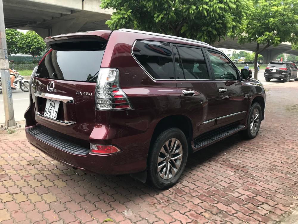 Lexus GX460 Luxury 2015 - Bán Lexus GX460 Luxury xe sản xuất 2015, đk 2015 chính chủ từ đầu, màu đỏ mận