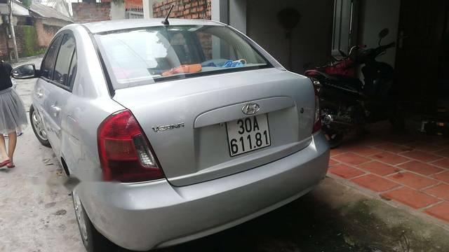 Hyundai Verna 2008 - Bán Hyundai Verna sản xuất năm 2008, màu bạc