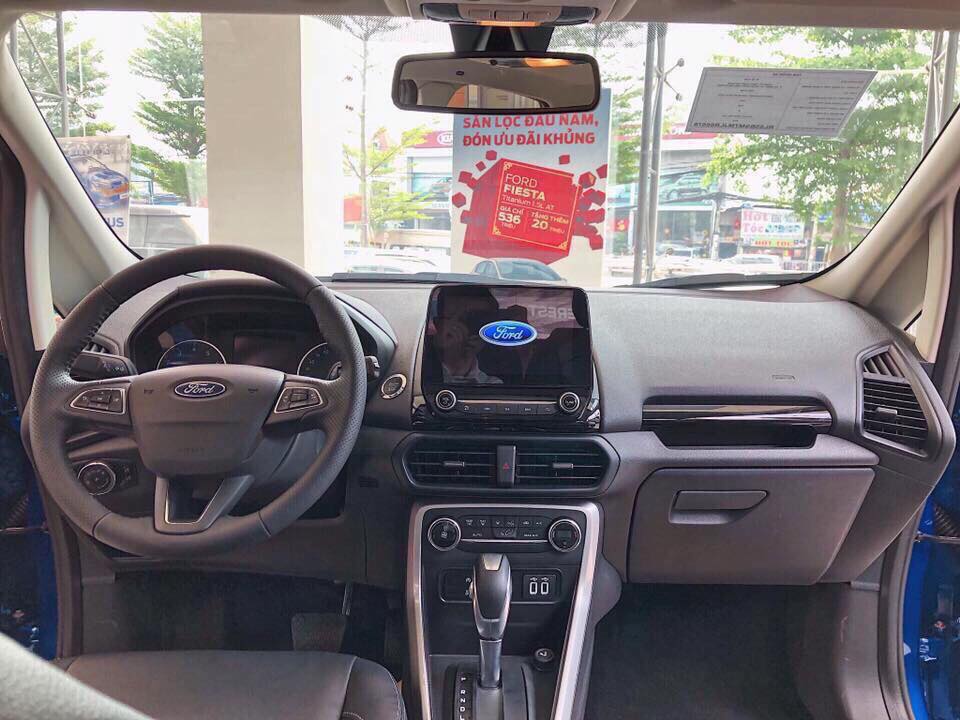 Ford EcoSport 2018 - Bán Ford EcoSport 2018, màu trắng, 525 triệu, hỗ trợ trả góp 85%. LH 0978212288