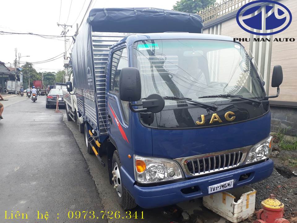 Xe tải 500kg - dưới 1 tấn 2017 - Xe tải nhẹ JAC 2.4 tấn thùng dài 3m7