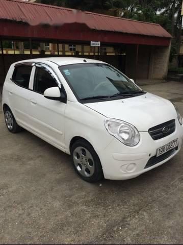 Kia Morning   2010 - Cần bán Kia Morning năm sản xuất 2010, màu trắng, 135tr