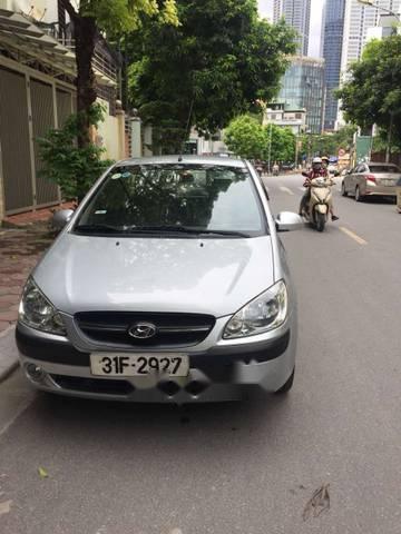 Hyundai Getz   2016 - Bán xe Hyundai Getz đời 2016, màu bạc chính chủ