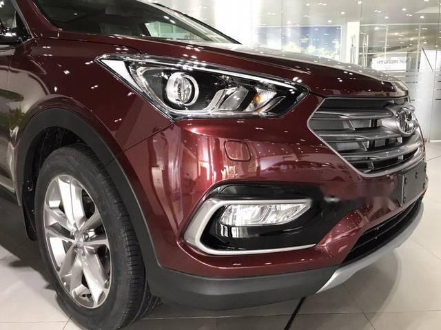 Hyundai Santa Fe 2018 - Bán Hyundai Santa Fe 2018, màu đỏ
