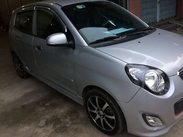 Kia Morning SX 1.1MT Sport    2012 - Cần bán lại xe Kia Morning SX 1.1MT Sport năm 2012, màu bạc xe gia đình giá cạnh tranh