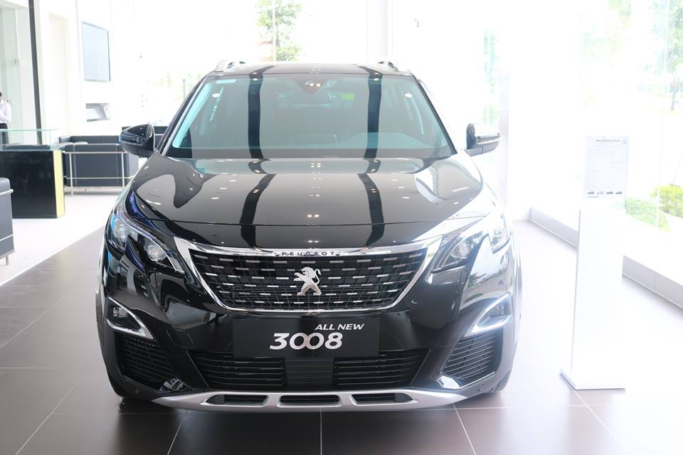 Peugeot 3008 2018 - Peugeot Hải Phòng - Bán xe Peugeot 3008 All New, màu đen, sẵn xe giao ngay, có xe lái thử, tặng bảo hiểm vật chất