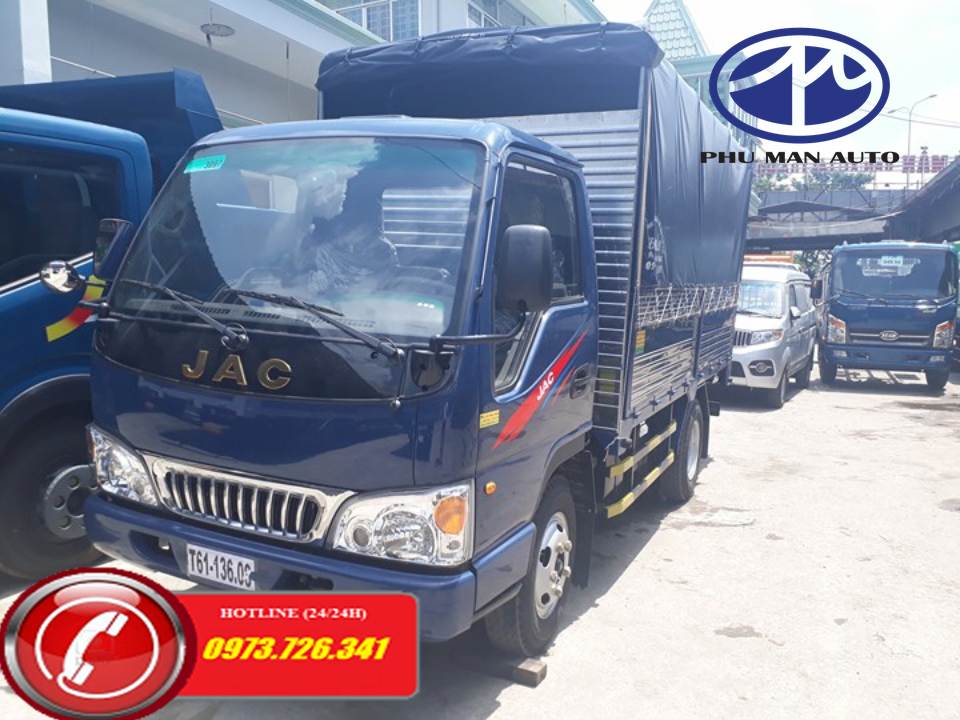 2018 - Cần bán xe JAC HFC đời 2018, màu xanh lam, nhập khẩu nguyên chiếc