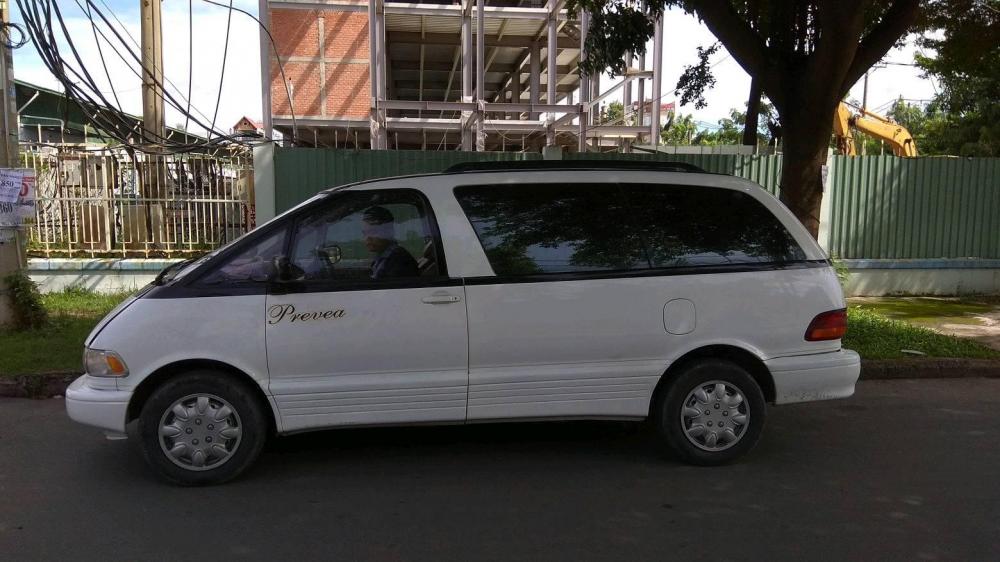 Toyota Previa 2.4LE 1991 - Cần bán xe Toyota Previa 2.4LE sản xuất 1991, màu trắng, nhập khẩu 