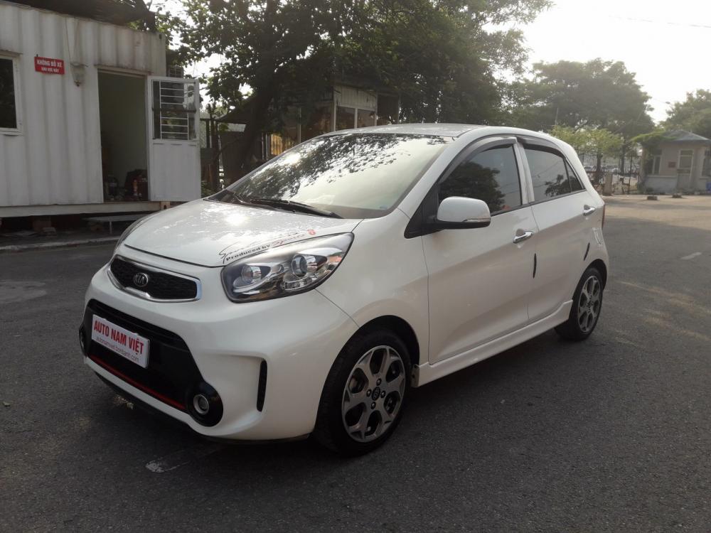 Kia Morning SI 1.25AT 2016 - Cần bán xe Kia Morning SI 1.25AT đời 2016, màu trắng