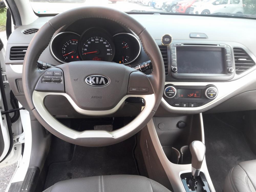 Kia Morning SI 1.25AT 2016 - Cần bán xe Kia Morning SI 1.25AT đời 2016, màu trắng