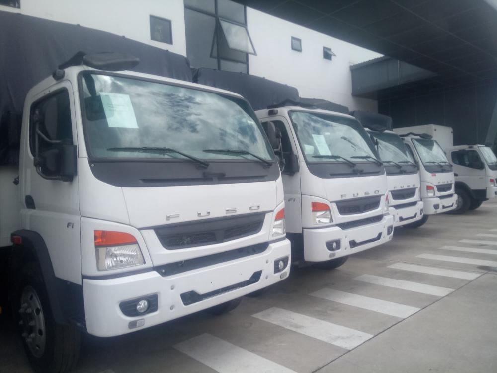 Mitsubishi Canter 2017 - Cần bán xe Mitsubishi Canter đời 2017, màu trắng, nhập khẩu