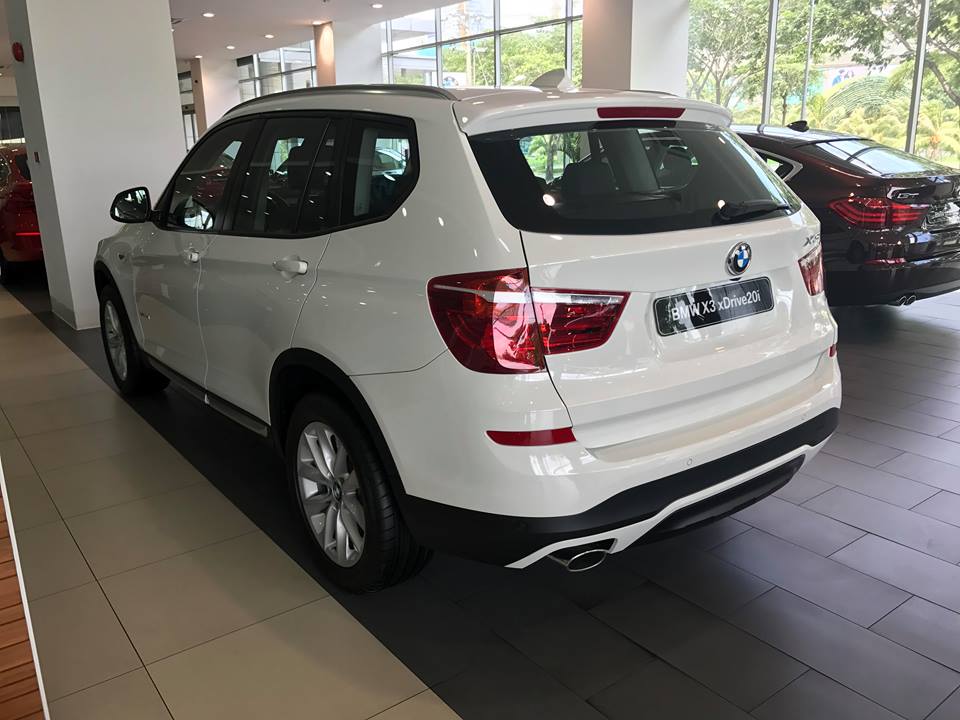 BMW X3   Xdrive 20i  2017 - Bán ô tô BMW X3 2017, màu trắng, xe nhập mới 100%