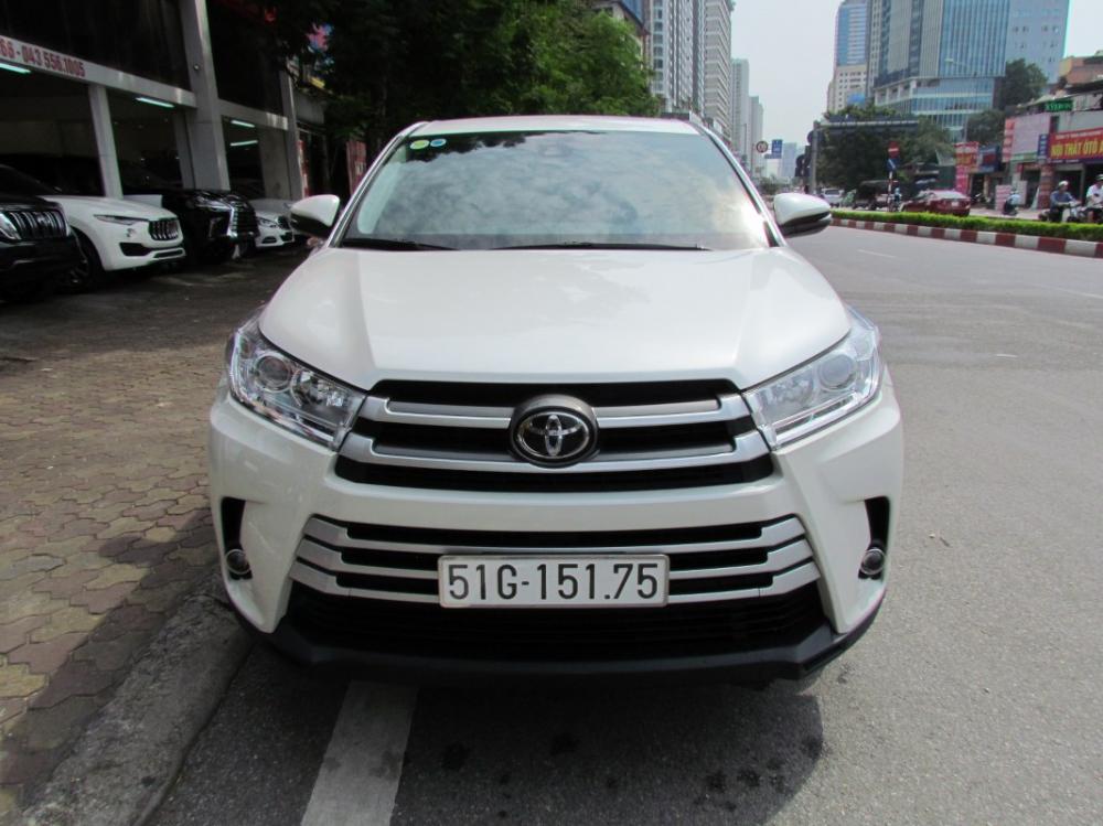 Toyota Highlander LE 2018 - Bán Toyota Highlander 2018 màu trắng