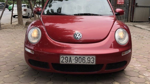 Volkswagen Beetle   2.5 AT  2007 - Bán Volkswagen Beetle 2.5 AT 2007, màu đỏ, xe nhập  