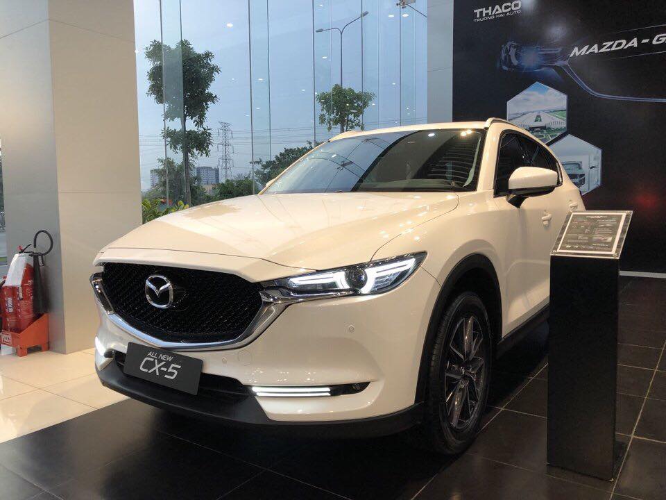 Mazda CX 5   2018 - Bán Mazda CX 5 năm 2018, màu trắng