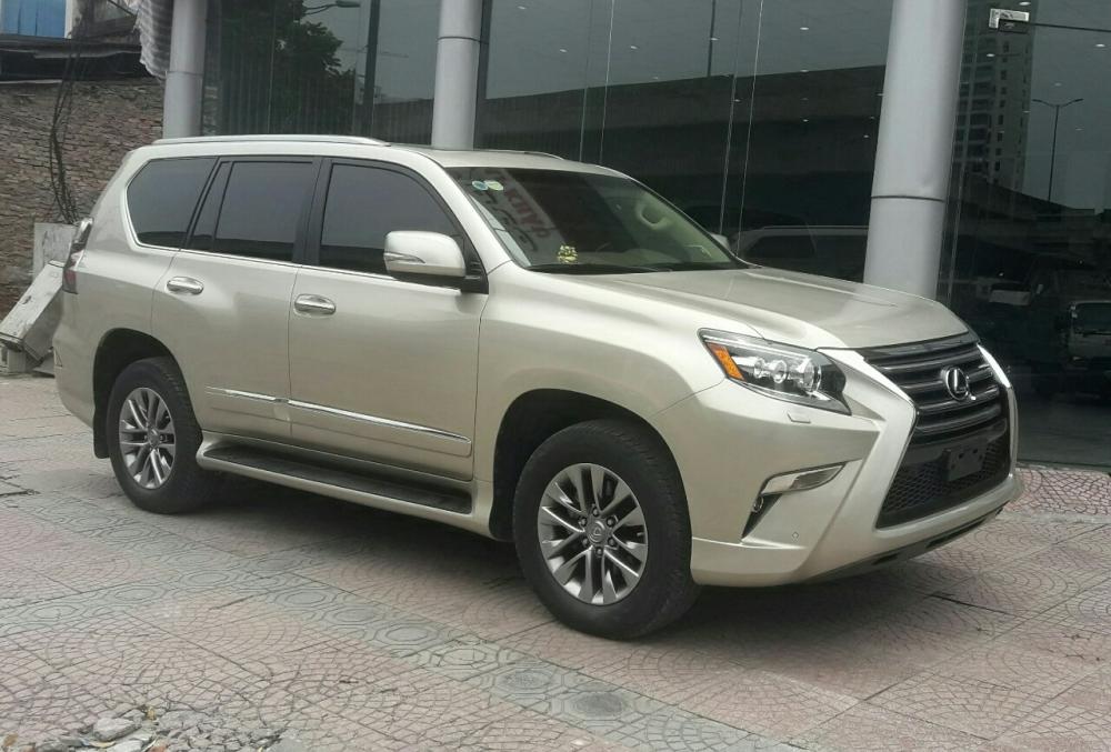 Lexus GX 460  Luxury 2016 - Bán Lexus GX460 Luxury đời 2016, màu vàng, nhập Mỹ