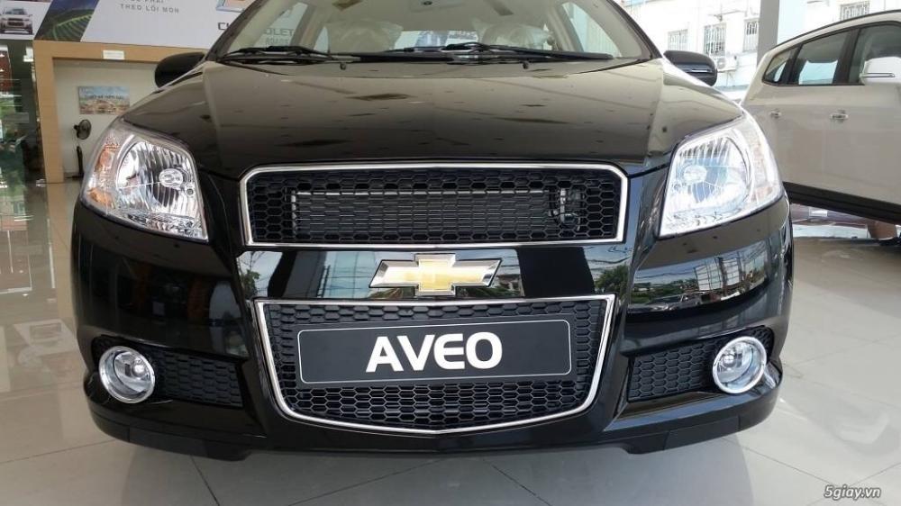 Chevrolet Aveo 2018 - Bán Chevrolet Aveo đời 2018, màu đen, giá tốt, KM 60 triệu tiền mặt, trong tháng 7 âm lịch