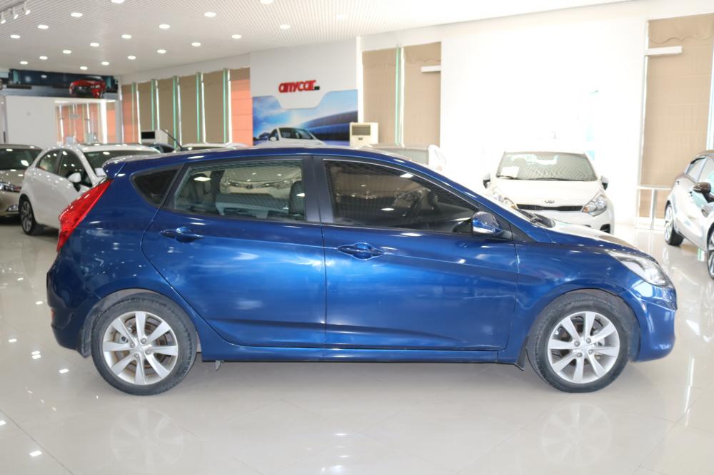 Hyundai Accent 1.4AT 2015 - Bán xe Hyundai Accent 1.4AT 2015, màu xanh lam, nhập khẩu