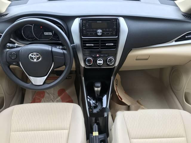 Toyota Vios 1.5E CVT 2018 - Cần bán Toyota Vios 1.5E CVT sản xuất 2018, màu trắng