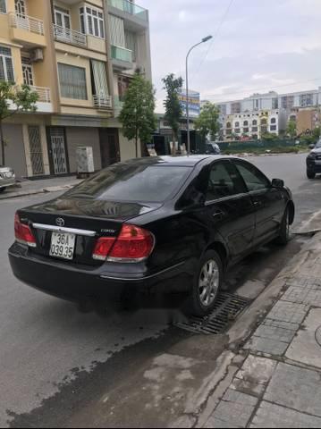 Toyota Camry 2.4G 2005 - Cần bán lại xe Toyota Camry 2.4G đời 2005, màu đen, giá tốt