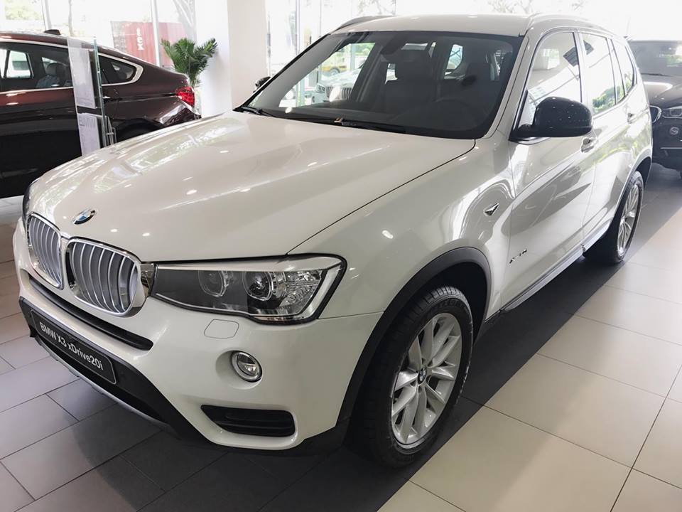 BMW X3   Xdrive 20i  2017 - Bán ô tô BMW X3 2017, màu trắng, xe nhập mới 100%