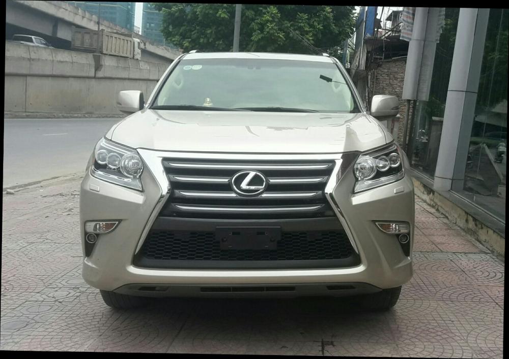 Lexus GX 460  Luxury 2016 - Bán Lexus GX460 Luxury đời 2016, màu vàng, nhập Mỹ