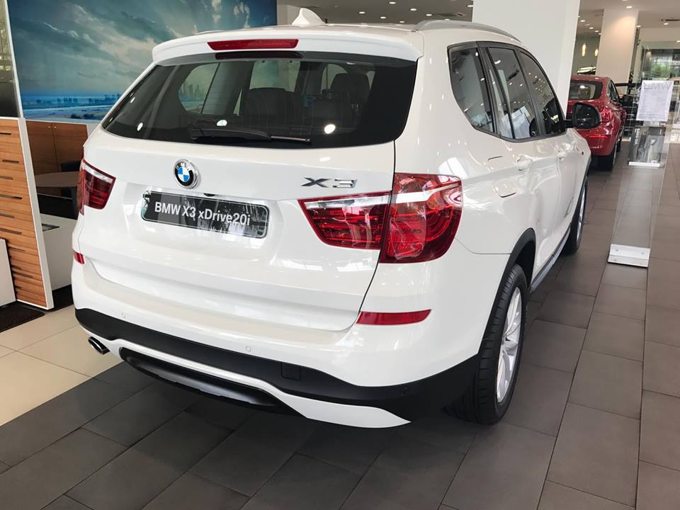 BMW X3   Xdrive 20i  2017 - Bán ô tô BMW X3 2017, màu trắng, xe nhập mới 100%