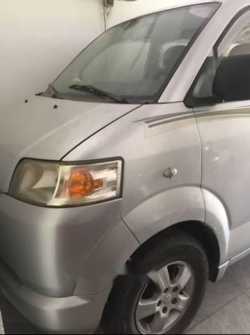 Suzuki APV 2008 - Cần bán gấp Suzuki APV sản xuất 2008, màu bạc, giá 230tr