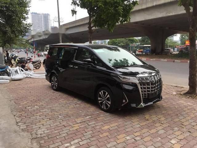 Toyota Alphard 3.5 V6  2018 - Cần bán Toyota Alphard 3.5 V6 đời 2018, màu đen, xe nhập