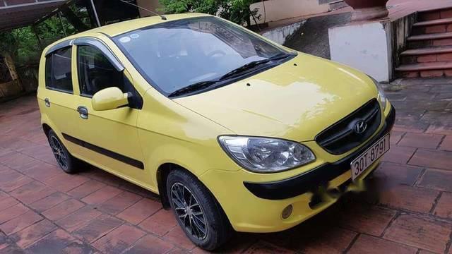 Hyundai Getz 2009 - Cần bán xe Hyundai Getz đời 2009, màu vàng, nhập khẩu nguyên chiếc