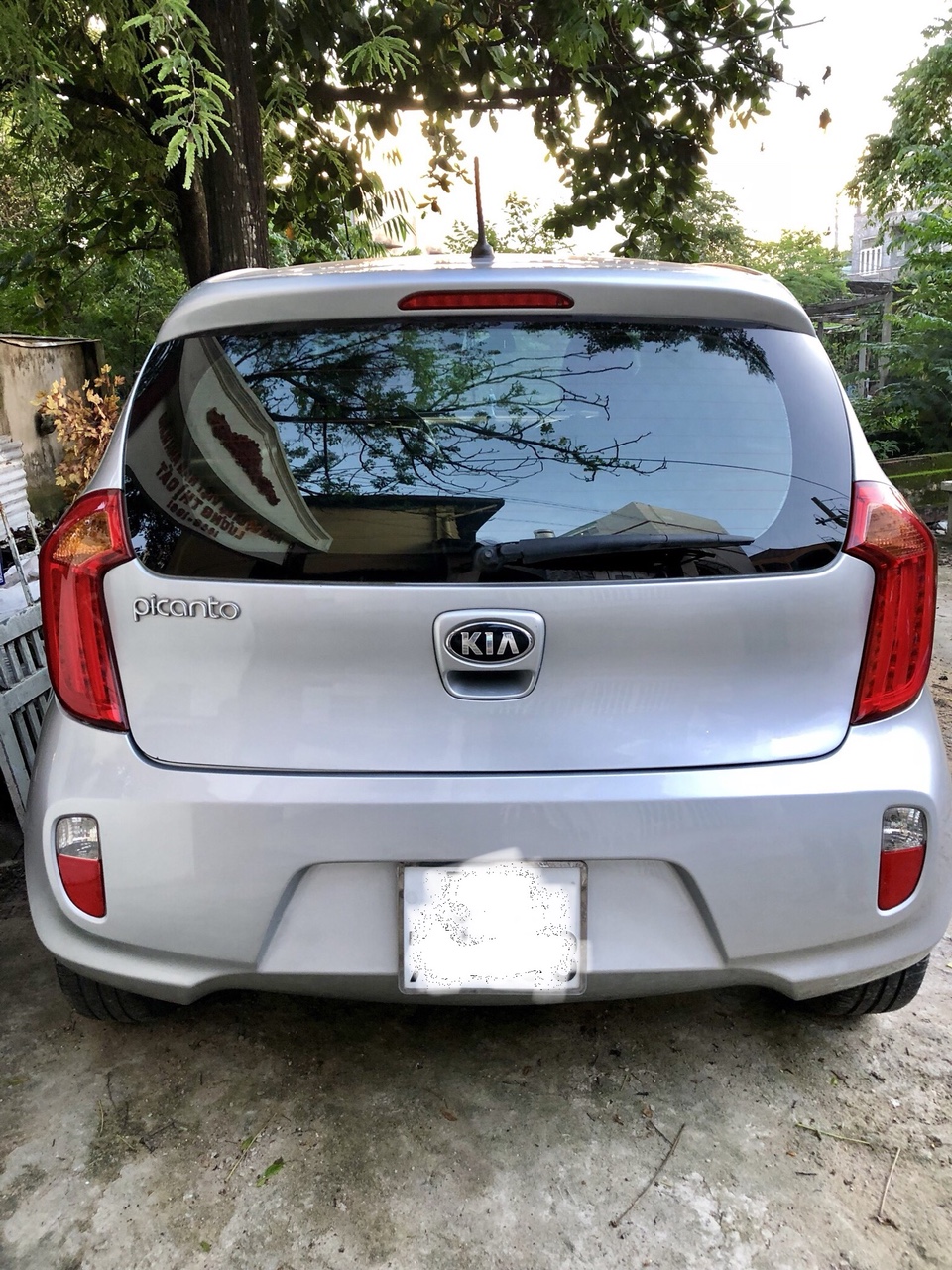 Kia Picanto 1.25 AT 2013 - Cần bán lại xe Kia Picanto 2014, màu bạc