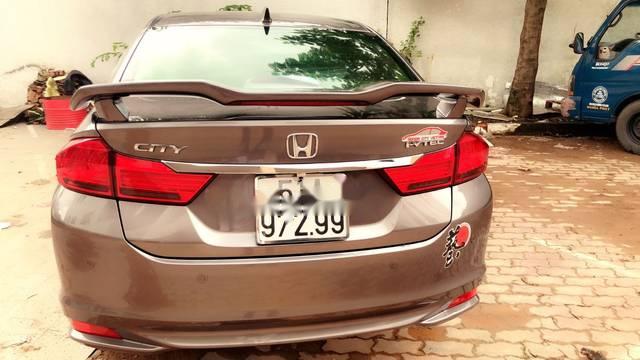 Honda City   2015 - Bán ô tô Honda City 2015, màu xám chính chủ, giá 475tr