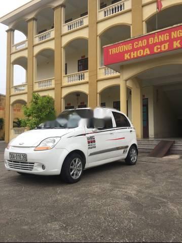 Chevrolet Spark   2008 - Bán Chevrolet Spark năm 2008, màu trắng như mới giá cạnh tranh