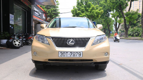 Lexus RX 350  3.5 AT  2009 - Bán Lexus RX 350  3.5 AT sản xuất năm 2009, màu vàng