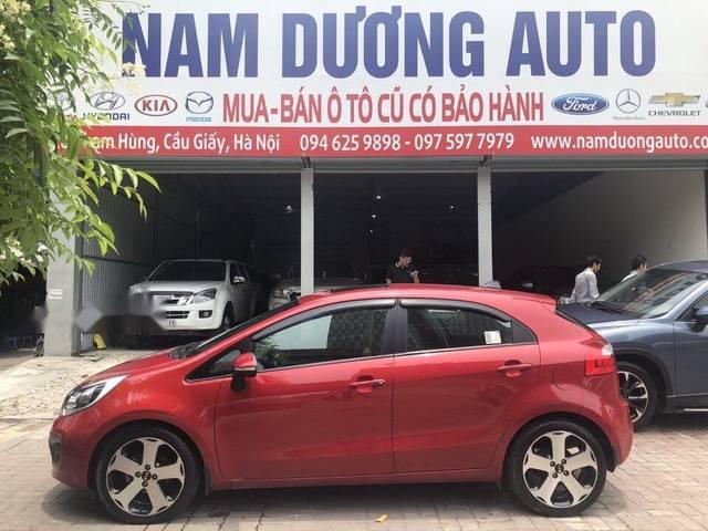 Kia Rio 1.4 AT  2014 - Bán Kia Rio 1.4 AT sản xuất năm 2014, màu đỏ, xe nhập