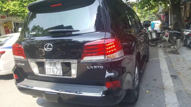 Lexus LX 570 2009 - Cần bán gấp Lexus LX 570 sản xuất năm 2009, màu đen