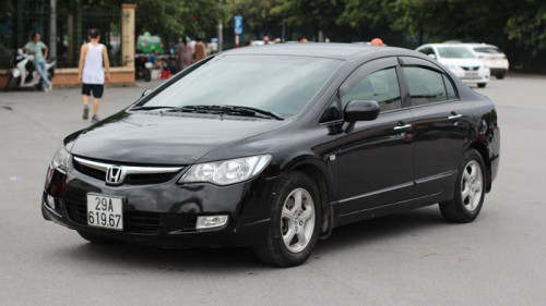 Honda Civic  1.8AT  2008 - Bán Honda Civic 1.8AT đời 2008, màu đen