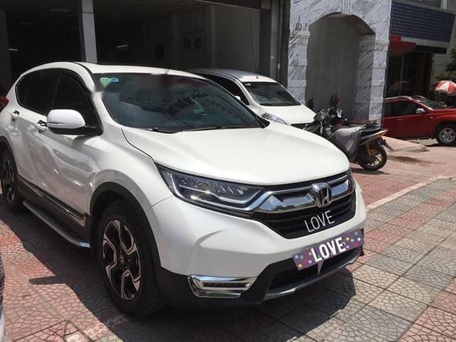 Honda CR V 1.5E   2018 - Bán Honda CR V 1.5E 2018, màu trắng, nhập khẩu nguyên chiếc