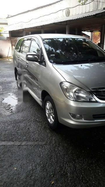 Toyota Innova   G MT 2007 - Bán Toyota Innova G MT sản xuất 2007, màu bạc