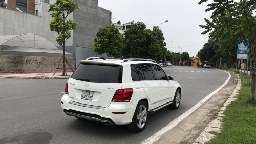 Mercedes-Benz GLK Class  GLK-Class AT  2014 - Bán ô tô Mercedes GLK-Class AT năm 2014, màu trắng, nhập khẩu