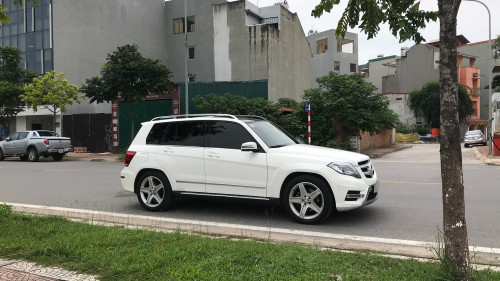 Mercedes-Benz GLK Class  GLK-Class AT  2014 - Bán ô tô Mercedes GLK-Class AT năm 2014, màu trắng, nhập khẩu