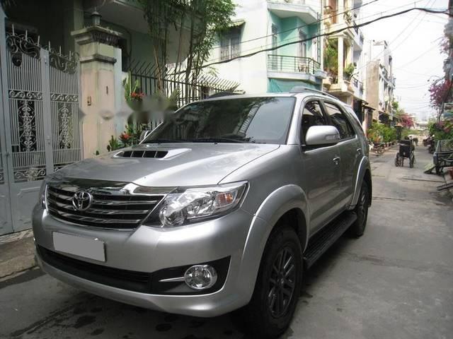 Toyota Fortuner    2015 - Bán xe Toyota Fortuner 2015 màu bạc, xe nhà sử dụng, giữ kĩ còn mới nguyên zin