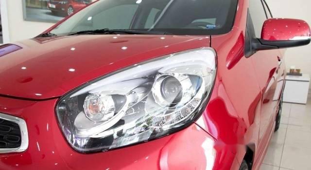 Kia Morning  Si 1.25AT 2017 - Cần bán gấp Kia Morning Si 1.25AT sản xuất năm 2017, màu đỏ chính chủ
