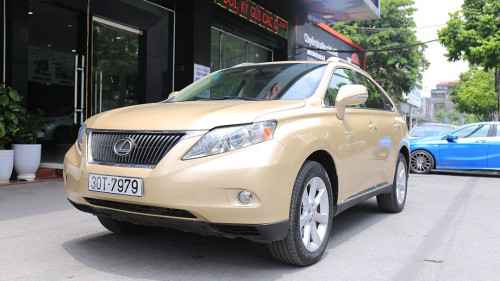 Lexus RX 350  3.5 AT  2009 - Bán Lexus RX 350  3.5 AT sản xuất năm 2009, màu vàng